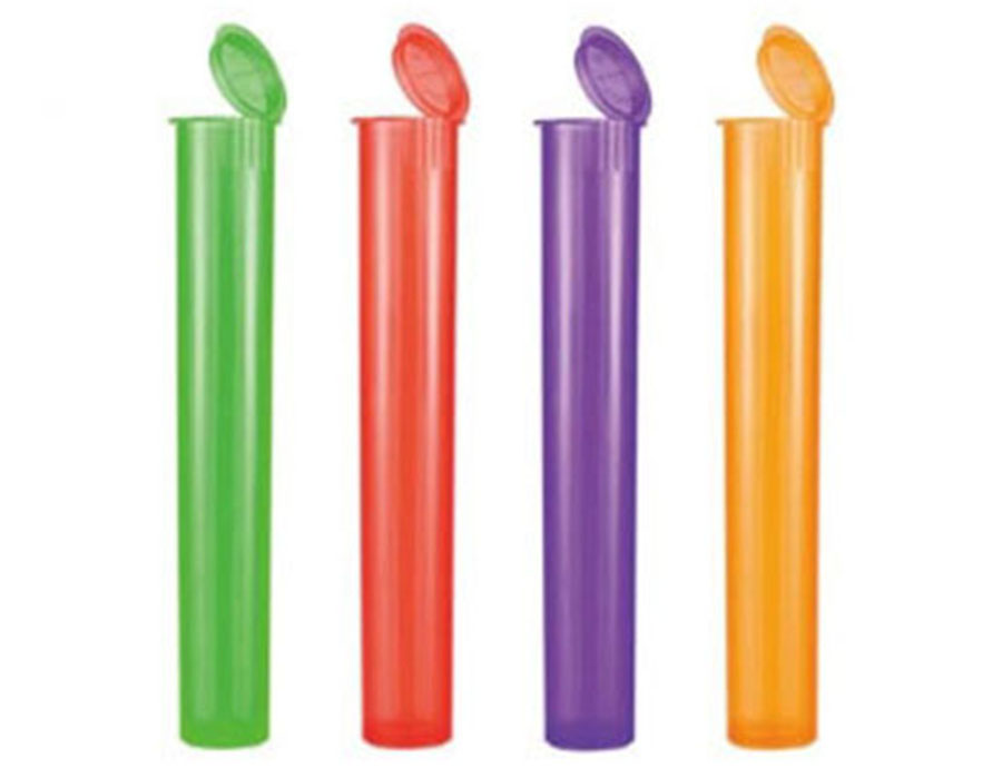 Child Resistant Pop Top Pre-Roll Joint Tubes