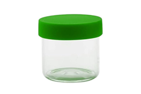 6ml No Neck Concentrate Borosilicate Glass Jar