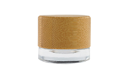 5ml  Concentrate Glass Jar with CR bamboo lid