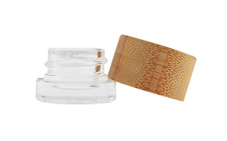 5ml  Concentrate Glass Jar with CR bamboo lid