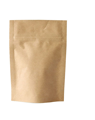 3.5g Kraft Paper Stand Up Pouch Packaging Bags