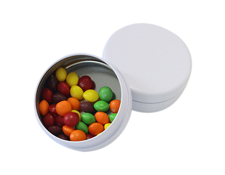 Child Proof Round Tin Cans for Flower and Edibles