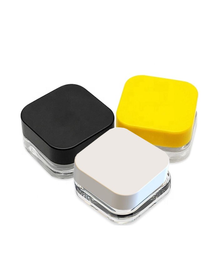 Buy Dab Containers Square Opaque White
