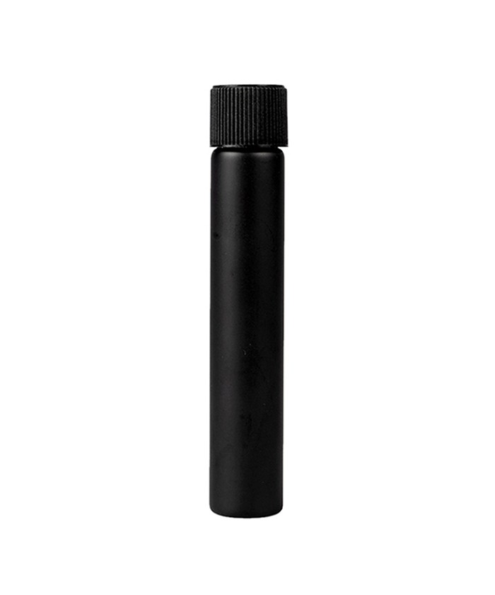 120MM Black Glass Pre-Roll Tube with Child Resistant Cap
